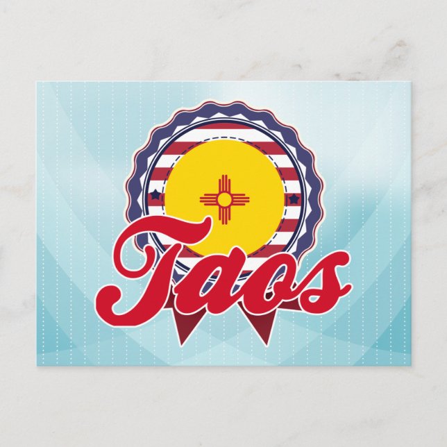 Taos, NM Postcard (Front)