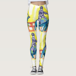 Taos Painter Allegra Sleep's  "Robby & Fred" Leggings