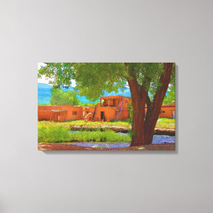 Taos Pueblo Canvas Print