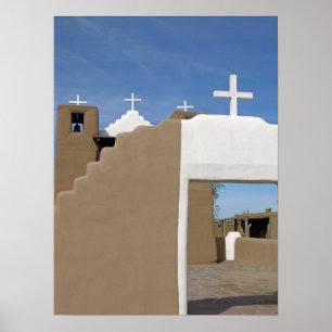 Taos Pueblo Church Poster