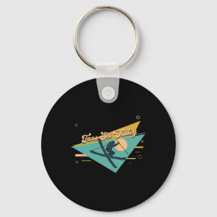 Taos Ski Valley New Mexico Skiing Key Ring