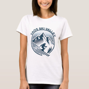 Taos Ski Valley Ski Resort Winter Skiing New Mexic T-Shirt