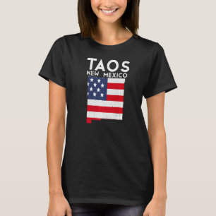 Taos USA State America Travel New Mexican New Mexi T-Shirt