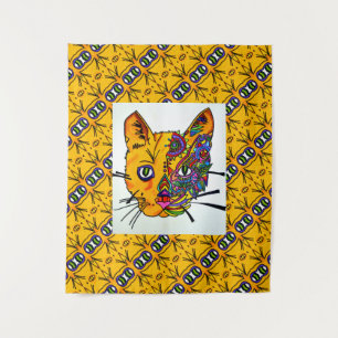 Tap 028 -Cat- Tapestry