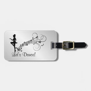 Tap Dance 3 Luggage Tag