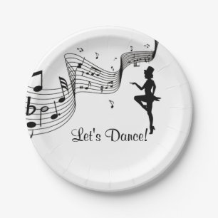 Tap Dance 3 Paper Plate