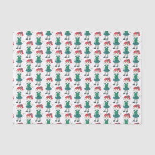 Tap Dance Class Recital Teacher Tapdancing Girl Tissue Paper