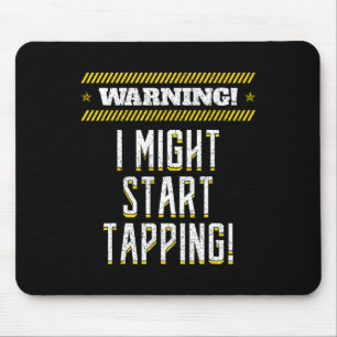Tap Dance Dancing Rhythm Soft-shoe Tapping Shoes D Mouse Mat