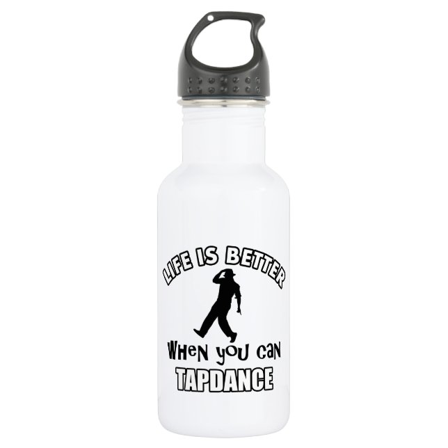 Tap dance Designs 532 Ml Water Bottle (Front)