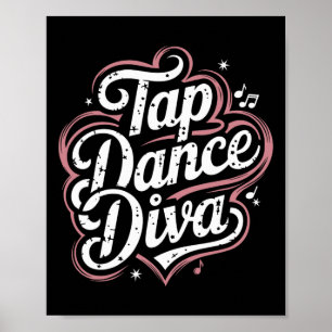 Tap Dance Diva Poster