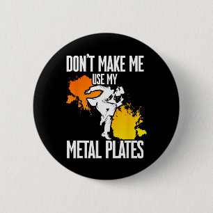 Tap Dance, Don't Make Me Use My Metal Plates, Tap 6 Cm Round Badge