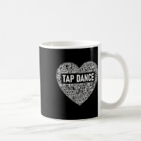 Tap Dance - Heart Shaped Word Cloud Tap Dancing