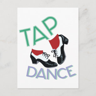 Tap Dance Postcard