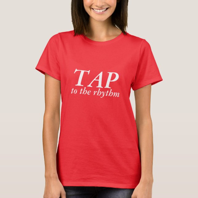 Tap dance shirt (Front)