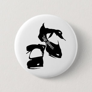 Tap Dance shoes tap dancer 6 Cm Round Badge