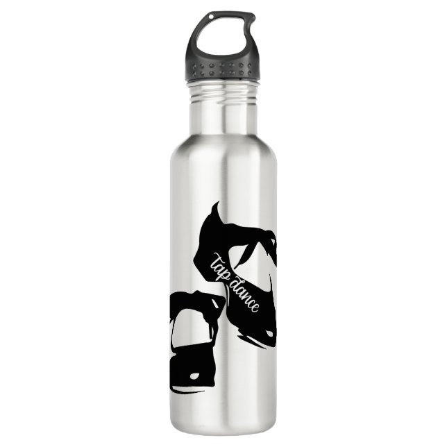 Tap Dance shoes tap dancer 710 Ml Water Bottle (Front)
