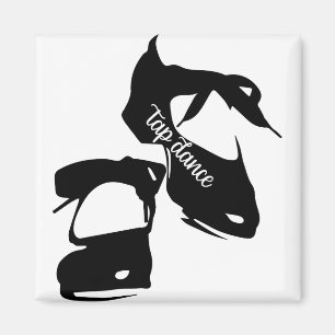 Tap Dance shoes tap dancer Magnet