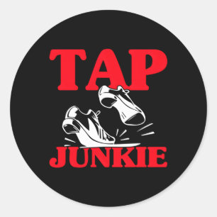 Tap Dance Tap Dancing Classic Round Sticker