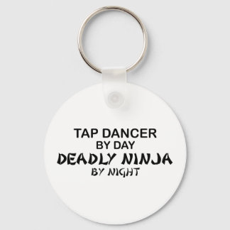 Tap Dancer Deadly Ninja by Night Key Ring