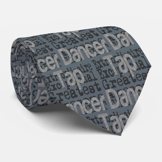 Tap Dancer Extraordinaire Tie (Rolled)