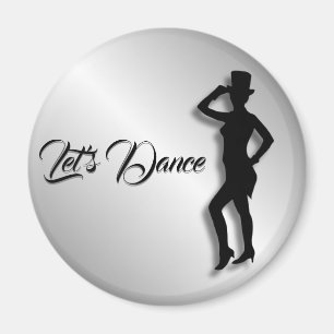 Tap Dancer Let's Dance Magnet