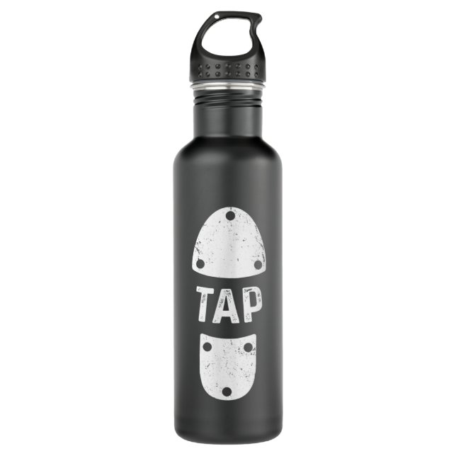 Tap Dancer Shoe Tap Dance 710 Ml Water Bottle (Front)
