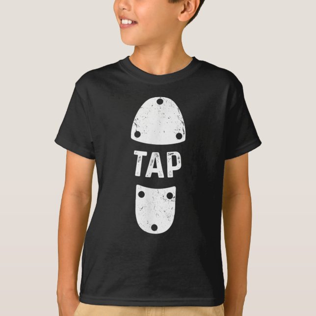 Tap Dancer Shoe Tap Dance T-Shirt (Front)