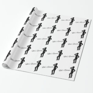 Tap Dancer Wrapping Paper