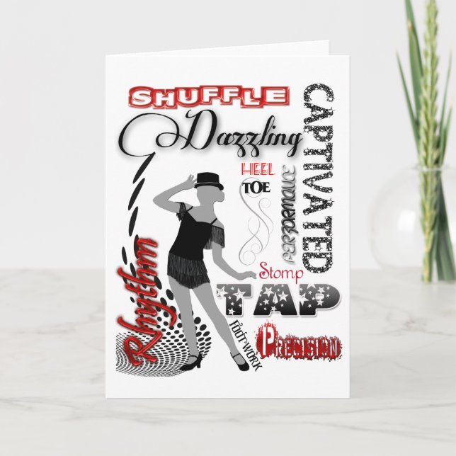 TAP Dancing Card (Front)