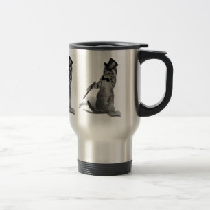 Tap Dancing Cat Travel Mug