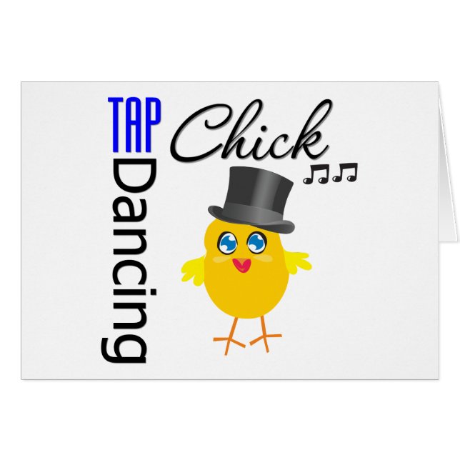 Tap Dancing Chick 3 (Front Horizontal)