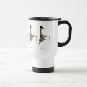 Tap Dancing Giraffe Travel Mug