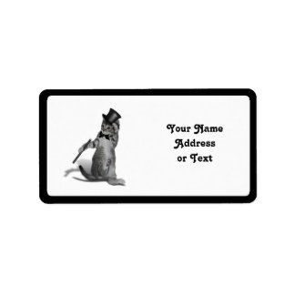 Tap Dancing Kitten Label