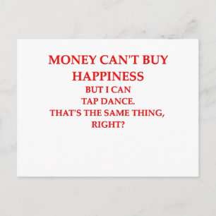 TAP DANCING POSTCARD