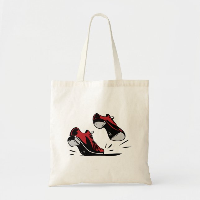 Tap Dancing Shoes Tote Bag (Front)