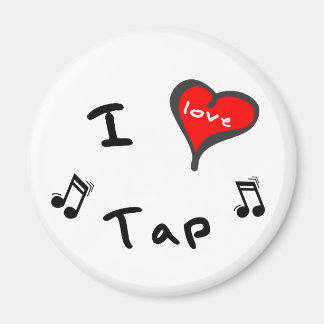 Tap Gifts - I Heart Tap Magnet