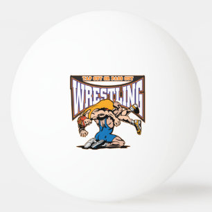 Tap Out Wrestlers Ping Pong Ball