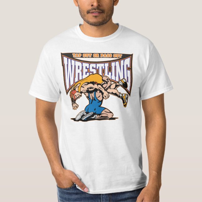 Tap Out Wrestlers T-Shirt (Front)