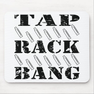 Tap Rack Bang Mouse Mat