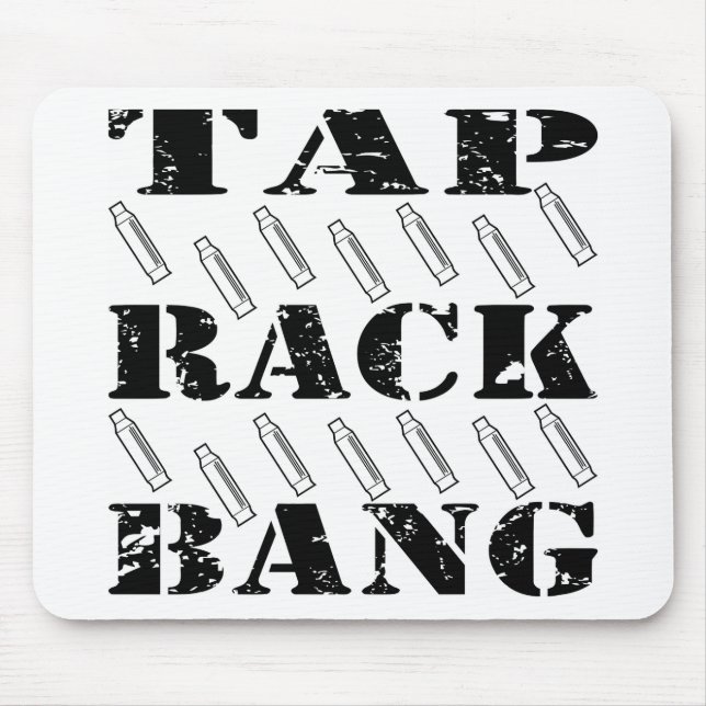 Tap Rack Bang Mouse Mat (Front)