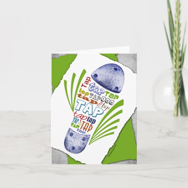 Tap Shoe - Card (Front)