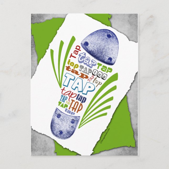 Tap Shoe - Postcard (Front)