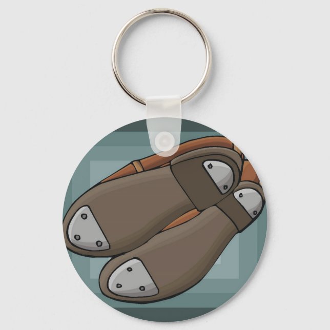 Tap Shoes Key Ring (Front)