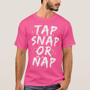 Tap Snap Or Nap Funny Jiu Jitsu Combat Bjj Mma Fig T-Shirt
