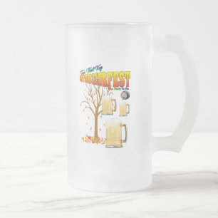 Tap That Keg II - Oktoberfest Frosted Glass Beer Mug
