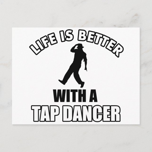 Tapdance designs postcard (Front)