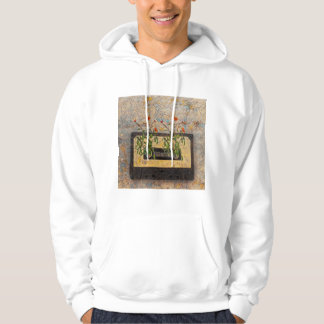 tape,flowers,                                      hoodie