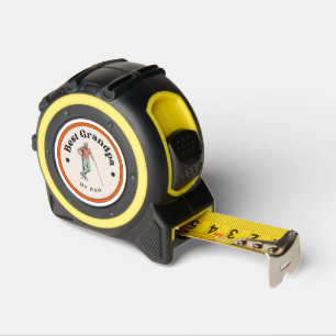 Tape Measure - Best Grandpa By Par - Golfer Yellow 1