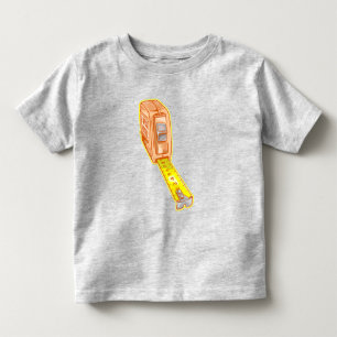 Tape measure metric system measuring tape toddler T-Shirt