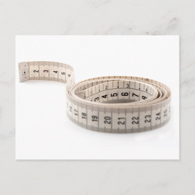 Tape measure postcard (Front)